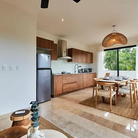 Apartment Marvelous In Aldea Zama With Private Balcony, Rooftop Pool, Gym & Workspace Tulum