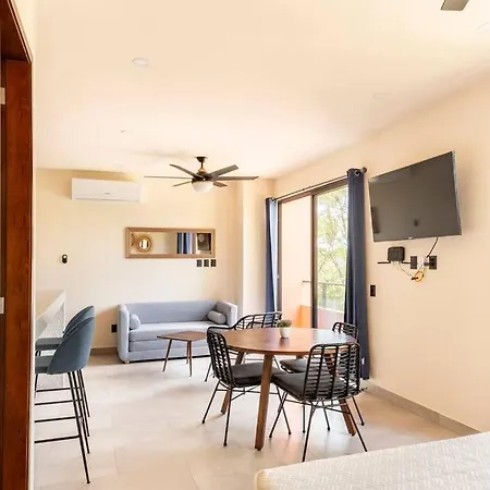 Hermoso Estudio Para 4 Personas. Tulum