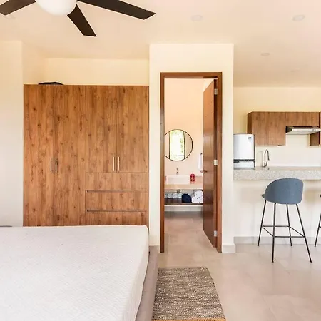 Hermoso Estudio Para 4 Personas. Tulum