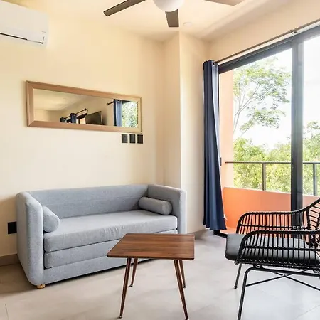 Hermoso Estudio Para 4 Personas. Tulum