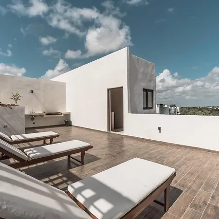 3 Bed Private Rooftop & Pool - Siddharta Ph10 Villa Tulum
