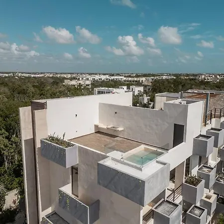 Villa 3 Bed Private Rooftop & Pool - Siddharta Ph10 Tulum