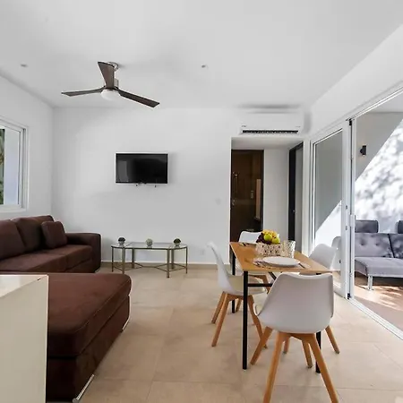 Zama 2 Pools Jacuzzi Gym Bbq 5 Min To Beaches Apartamento Tulum
