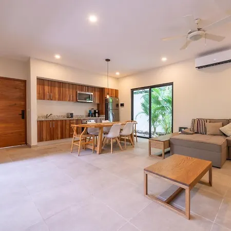 Selvaterra 102 Lux 2br Large In Aldea Zama Apartment