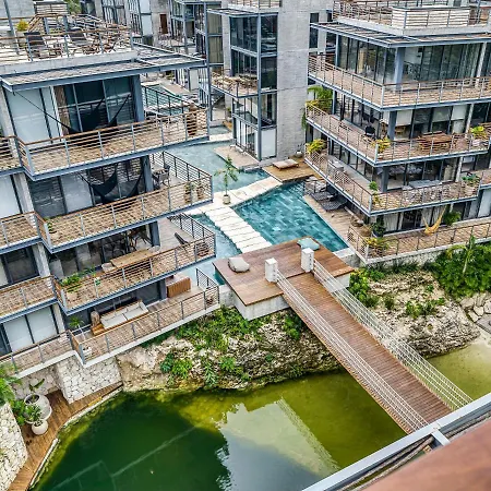 Divine 1br Ph W Private Pool, Cenote, Gym Apartment *