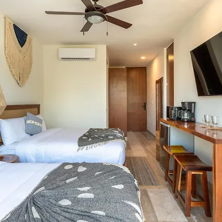 Nhoa 307a Lux 2br Pool View In Aldea Zama Holiday home Tulum