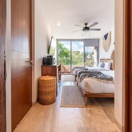 Nhoa 307a Lux 2br Pool View In Aldea Zama * Tulum