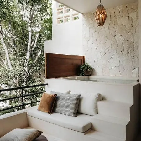 Apartment Jungle Luxe: Private Hottub, Terrace - Holistika Tulum