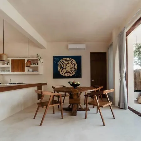 Apartment Jungle Luxe: Private Hottub, Terrace - Holistika Tulum