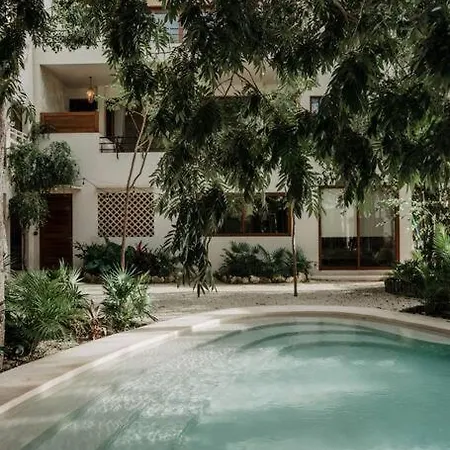Apartment Jungle Luxe: Private Hottub, Terrace - Holistika Tulum