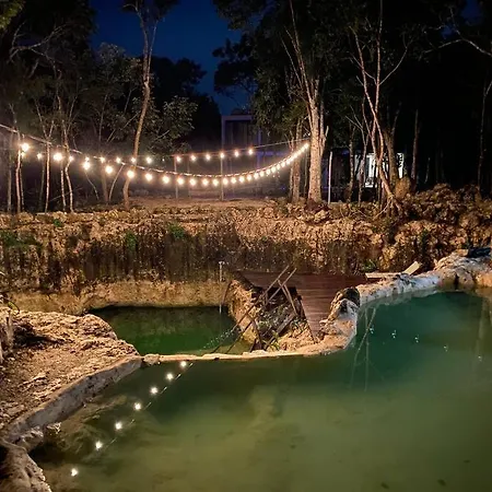 Private Cenote 18 Guests Luxury Jungle * Tulum