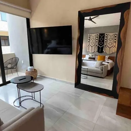 Amplio Departamento Con Balcon Y Cocina Tulum