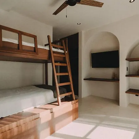 De Luz 4 Bedrooms & 2 Private Pools Villa Tulum