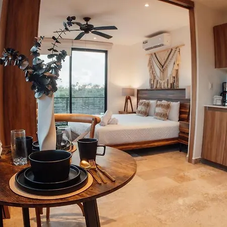 Apartment Likzama 301 Stylish Bohemic Studio Tulum