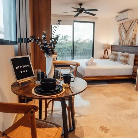 Likzama 301 Stylish Bohemic Studio Apartment Tulum