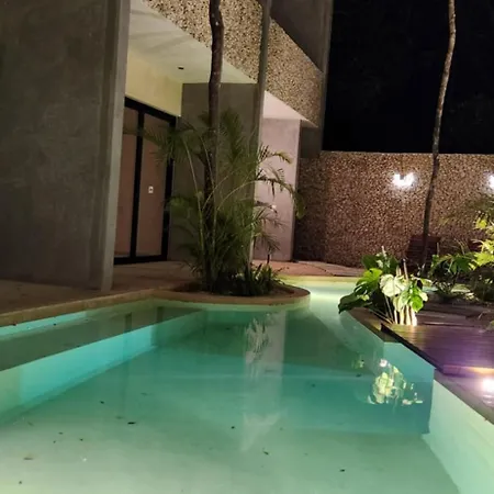 Con Terraza, Pileta Y Bano Completo * Tulum