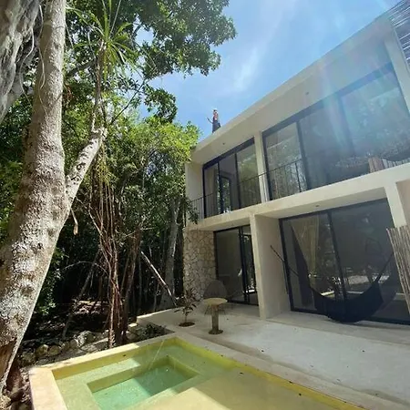 Private Cenote 18 Guests Luxury Jungle Tulum