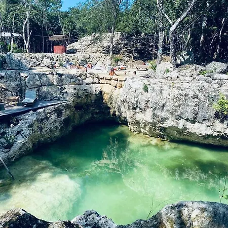 Private Cenote 18 Guests Luxury Jungle * Tulum