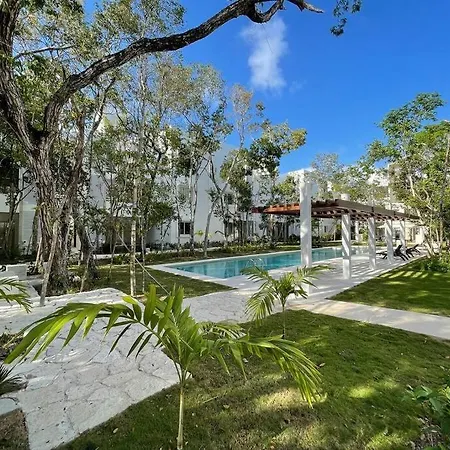Apartamento Serene Private Rooftop Jacuzzi Penthouse 2 Pools 5 Min To + Gym Tulum