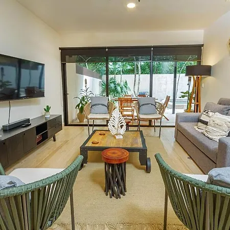 Elegante Y Espacioso Depto 3 Hab Patio Privado En Apartment *