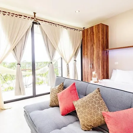 Dk39 Vpn Access *stunning Sunset *pool *gym *yoga Apartment Tulum