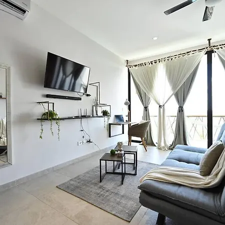 Apartment Dk39 Vpn Access *stunning Sunset *pool *gym *yoga Tulum