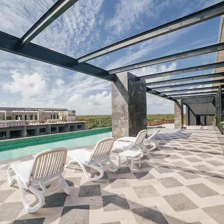 2 Rec/hotel Area/infinity Pool-301d Apartment Tulum
