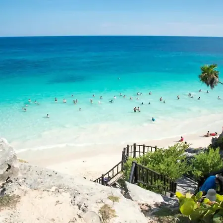 Spacious Ph. Amazing Roof-top Pool.near Beach/town Tulum