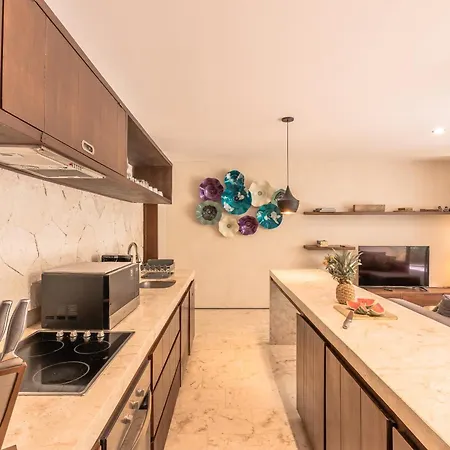 Monet - Free Pass & Bikes & Private Pool & 24hrs Security Apartamento Tulum