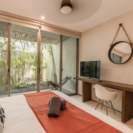 Monet - Free Pass & Bikes & Private Pool & 24hrs Security Apartamento Tulum