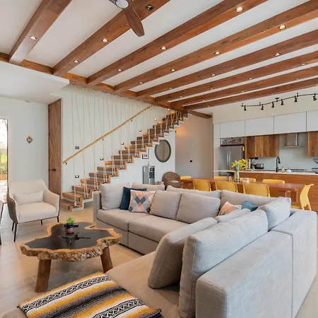 El Rey Loro - Lux 4 Bed @bluedeertulum Villa *