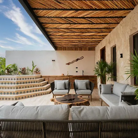 El Rey Loro - Lux 4 Bed @bluedeertulum Villa *