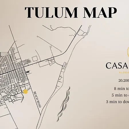 Luxury Near The With 2 Private Pools And Rooftop * Tulum