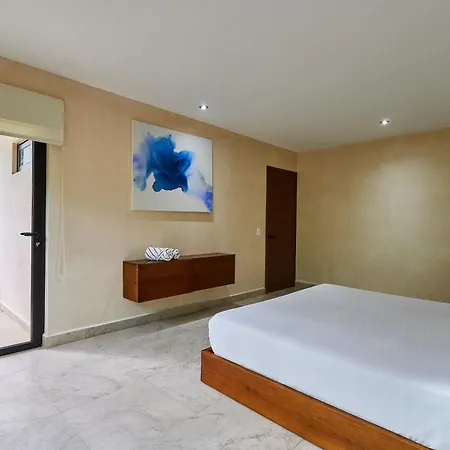 Apartment Serene In La Veleta With Private Plunge Pool, Gym, Rooftop Pool And Yoga Lounge Tulum