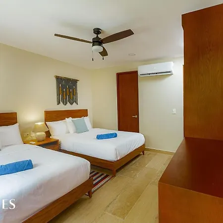 2 Rec. | Roof C/infinity Pool + Jacuzzi | Amplio * Tulum