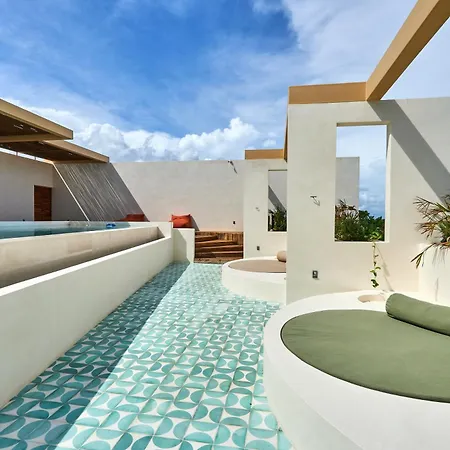 Stylish Studio In La Veleta With Private Balcony, Rooftop Pool And Terrace Tulum