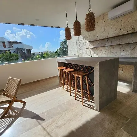 Moderno Departamento Ecochic En Aldea Zama Apartment *