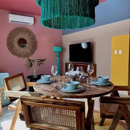 Moderno Departamento Ecochic En Aldea Zama Apartment Tulum