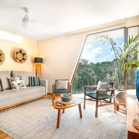 Private Rooftop Pool 3br Penthouse In The Jungle Apartamento Tulum