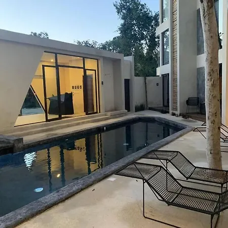 Apartamento Private Rooftop Pool 3br Penthouse In The Jungle Tulum