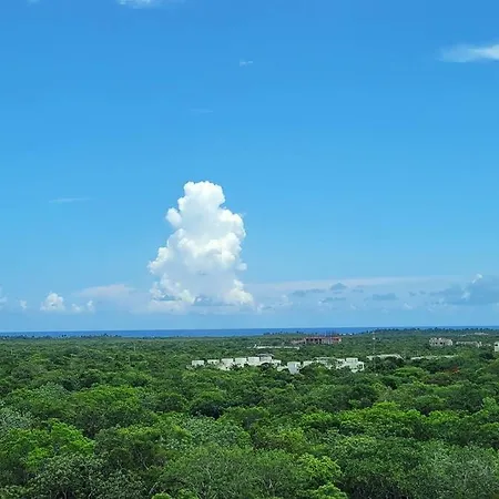Apartment Luxury Jungle Loft, 7 Pools, Rooftop Panoramic View, Shuttle, Fast Wifi Tulum