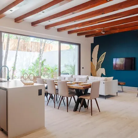 Villa El Rey Loro - Lux 4 Bed @bluedeertulum Tulum