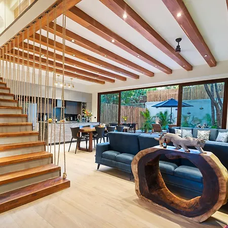 Villa El Rey Loro - Lux 4 Bed @bluedeertulum Tulum