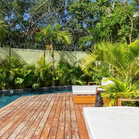 Private Pool And Rooftop In Aldea Zama, 24 7 Security In A Gated Community 15 Apartment