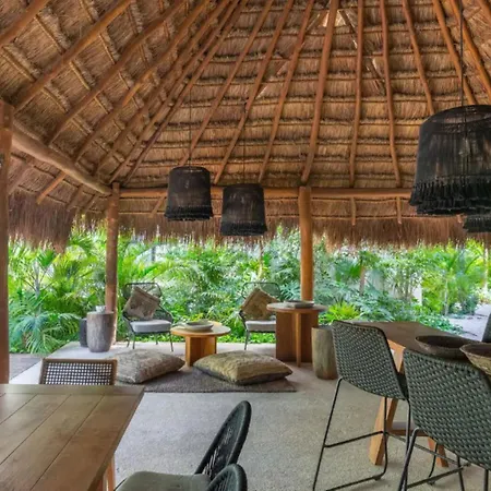 Apartment Private Pool And Rooftop In Aldea Zama, 24 7 Security In A Gated Community 15 Tulum