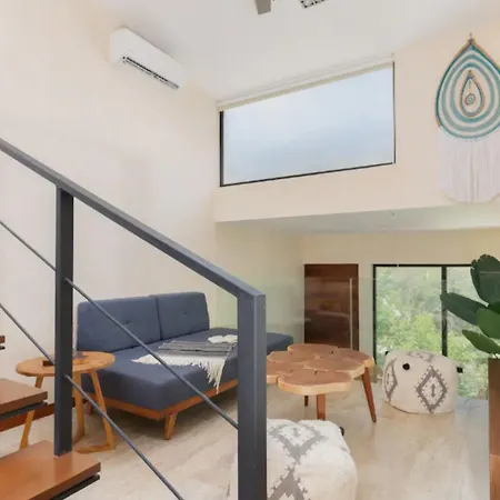 Apartment Private Pool And Rooftop In Aldea Zama, 24 7 Security In A Gated Community 15