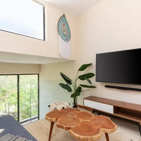 Private Pool And Rooftop In Aldea Zama, 24 7 Security In A Gated Community 15 Apartment Tulum