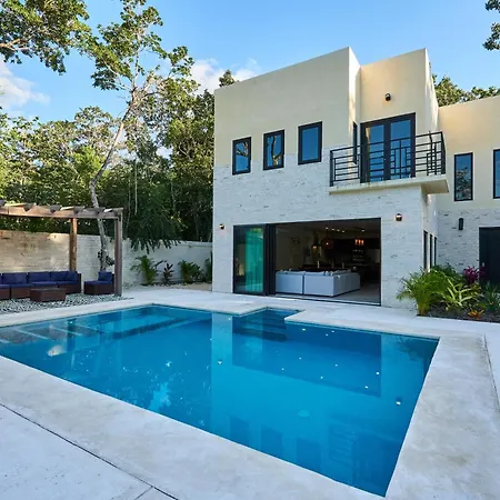 Tortuga Lux 4 Bdr Big Garden*pool *cenote Villa Tulum