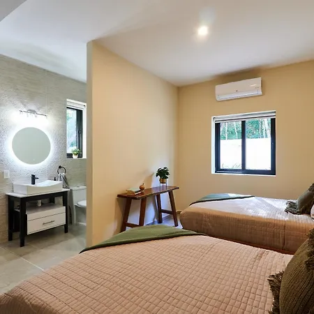 Tortuga Lux 4 Bdr Big Garden*pool *cenote Villa