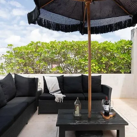 20 Guests 5 Min Beach+rooftop Pool Jacuzzi Tulum